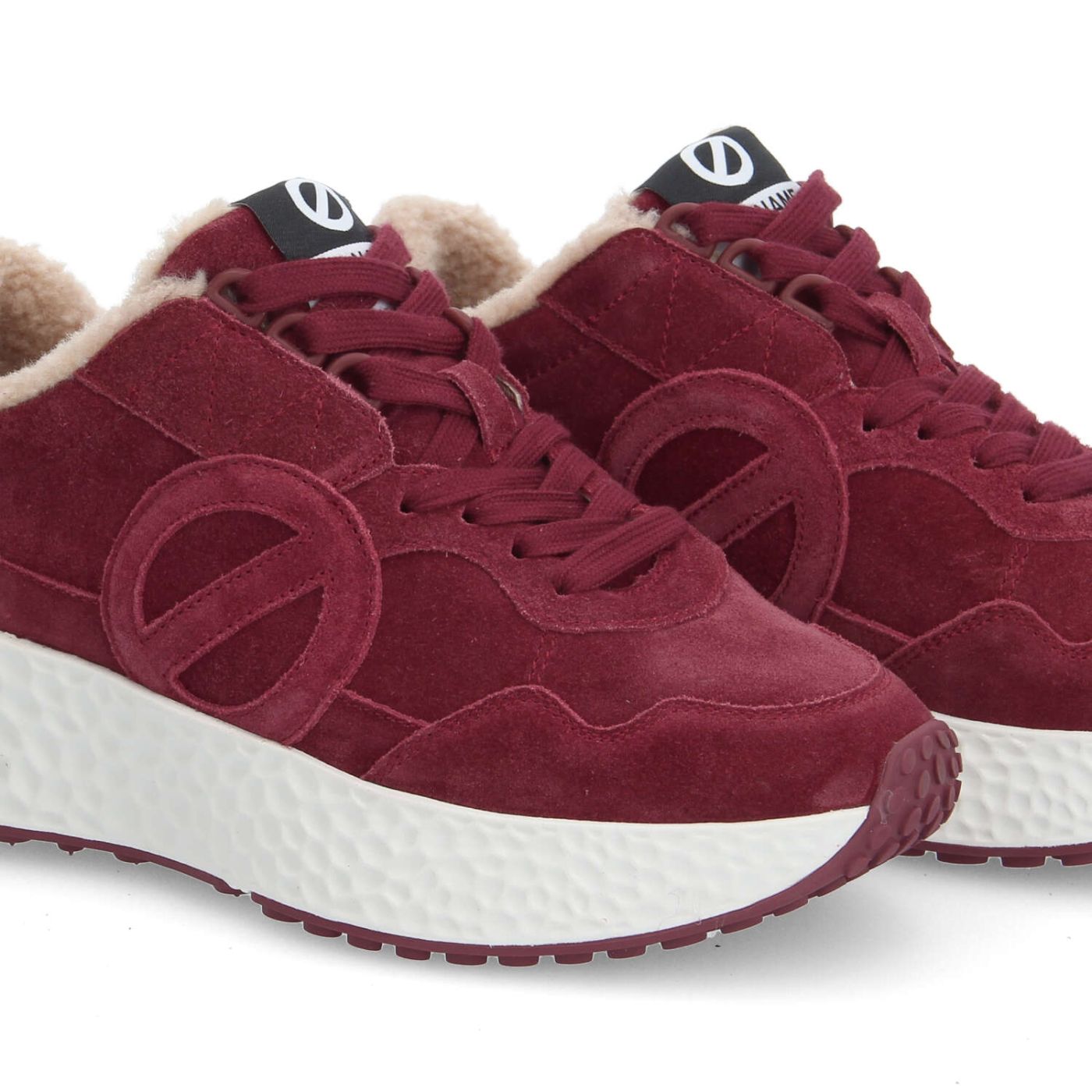 CARTER JOGGER W - SUEDE/COCOON - CHERRY